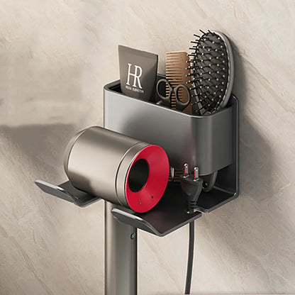 Hair Dryer Holder Wall Mounted Dryer Cradle Straightener Stand Hairdryer Organizer Toilet Blower Holder Shelf Bathroom Shelves