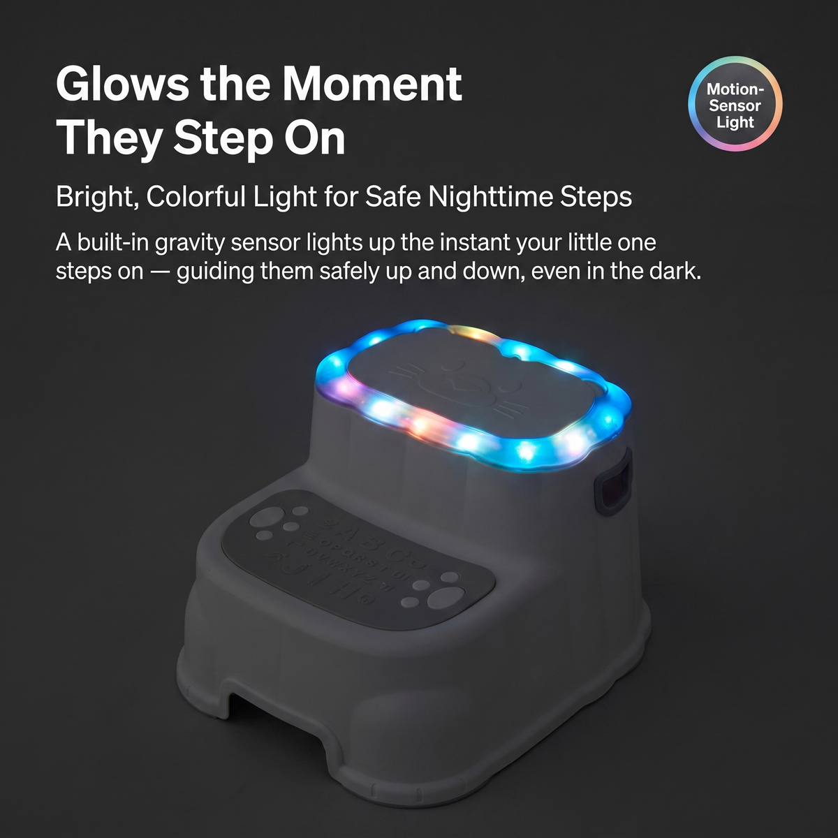 TinySteps – 2-Step Non-Slip Kids Step Stool